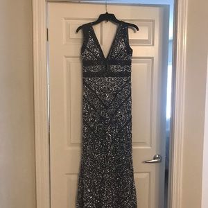 Beautiful, Sparkly Aidan Mattox Evening Gown